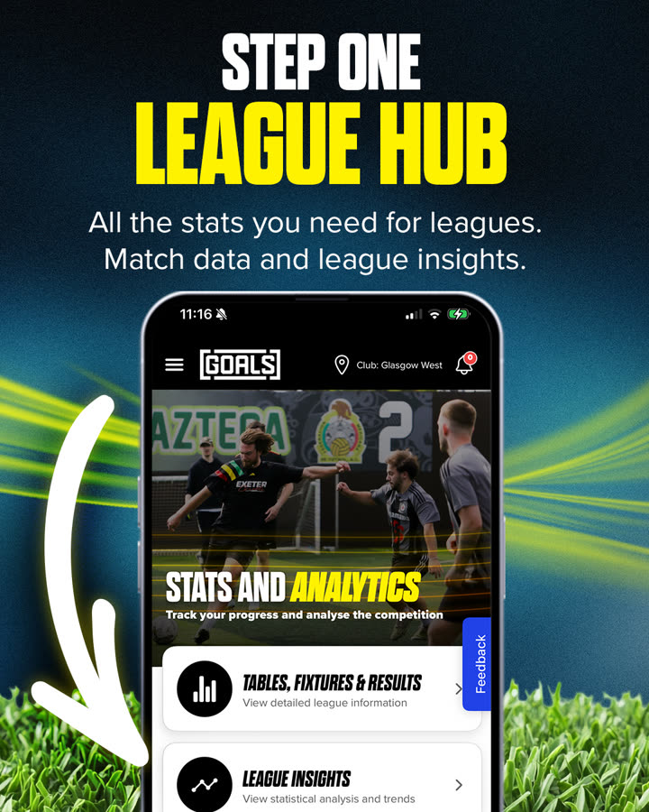 League insights — step 1